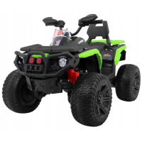 Дитячий квадроцикл MAVERICK LQ 8853: 8 км/год, 180W, 4x4, EVA-колеса, амортизатори - ЧОРНО-ЗЕЛЕНИЙ