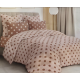 Brown Polka Dot Bed Linen Set
