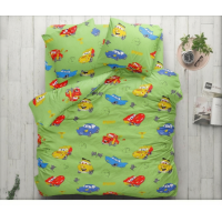 Green Lightning McQueen Children's Bedding