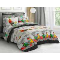 Children's Among Us Bed Linen Grey