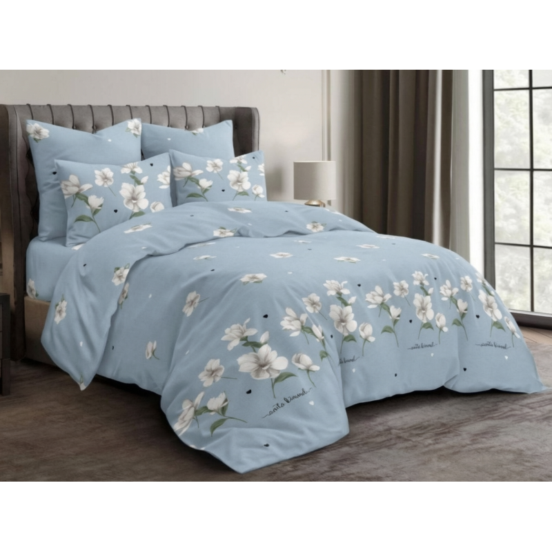 Blue Vanilla Bed Linen Set