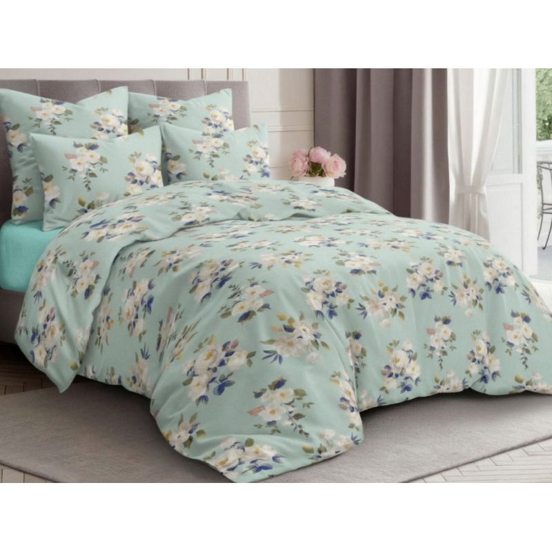 Blue Watercolor Bed Linen Set