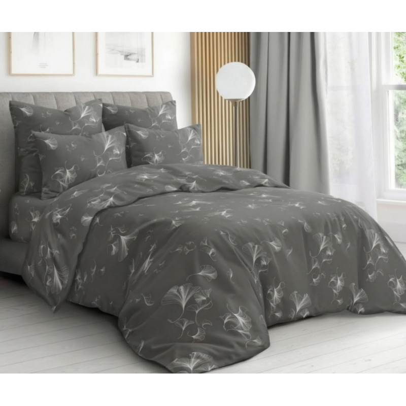 Illusion Silver Bed Linen Set