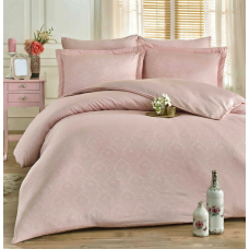 Постільна білизна PUDRA CLASSIK DAMASK Жакард MERISET - Полуторний (550647)