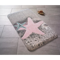 Коврик для ванной Confetti Starfish Pink 57*100

