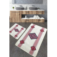 Набір килимків для ванної кімнати Chilai Home MEORE  60*100+50*60