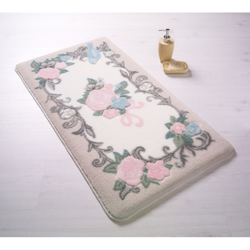 Коврик для ванной Confetti Vine Pembe 57*100
