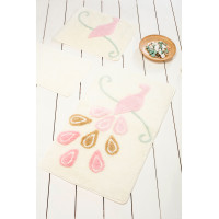 Коврик для ванной Chilai Home Tavus Kusu Ecru