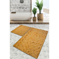 Набор ковриков для ванной Chilai Home TETRIS BANYO HALISI DJT 60x100+50x60
