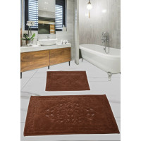 Набор ковриков для ванной комнаты Diva Liza D Brown 60*100+50*60
