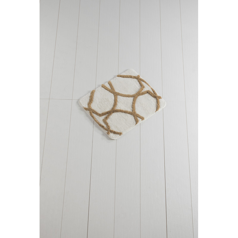 Ванный коврик Chilai Home Bonne Gold с люрексом 50*60
