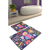 Набор ковриков для ванной Chilai Home OWLS GARDEN DJT 60x100+50x60
