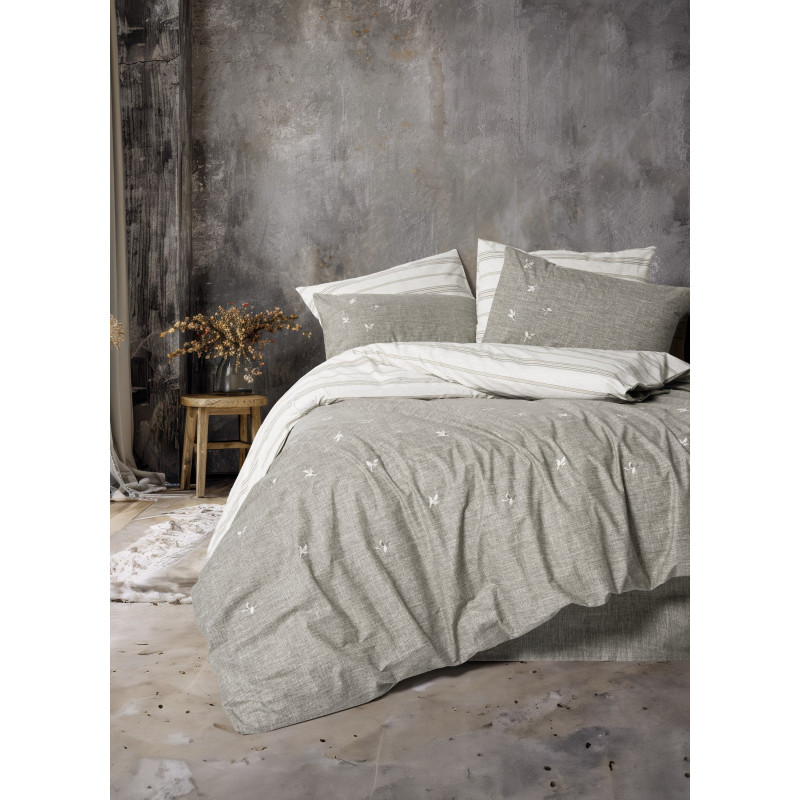 Комплект постельного белья Cotton Box Klein Moke Kahve
