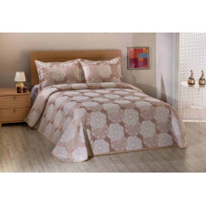 Покрывало Tropik home Roseum бежевое
