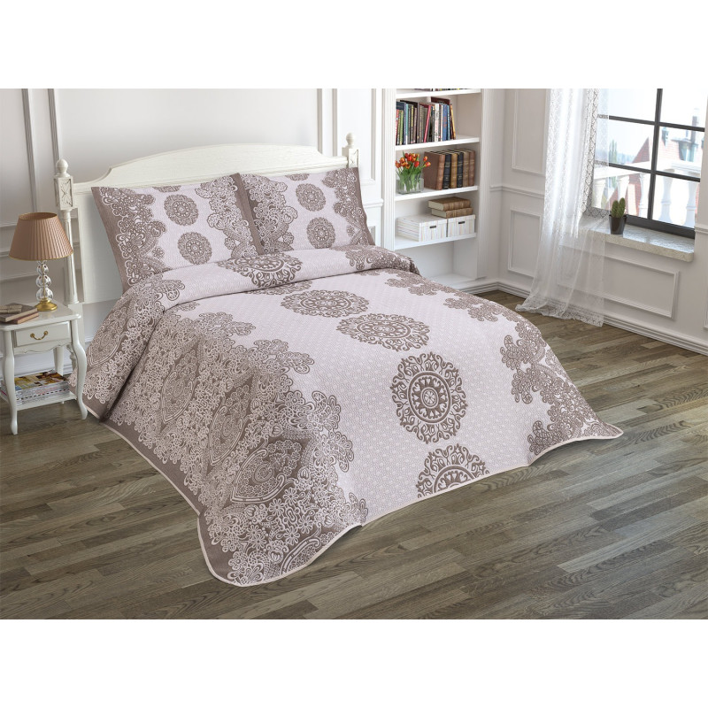 Покрывало Jackline Pano Onella Бежевое 240x260
