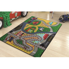 Коврик в детскую комнату Confetti Freeway Yesil 100x150  — это и на русском языке.  Название бренда и цвета, скорее всего, останутся на английском языке, так как это распространенная практика.
