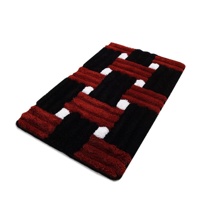 Ванный коврик Chilai Home Piazza Kirmizi 60x100
