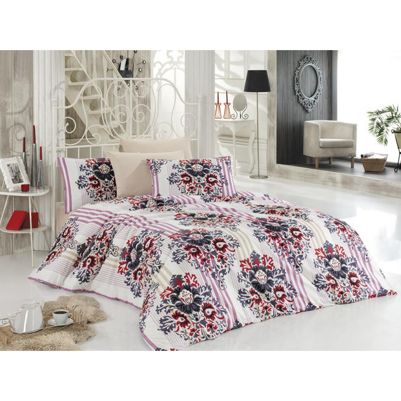 Постельное белье Zambak ранфорс 6814 200x220
