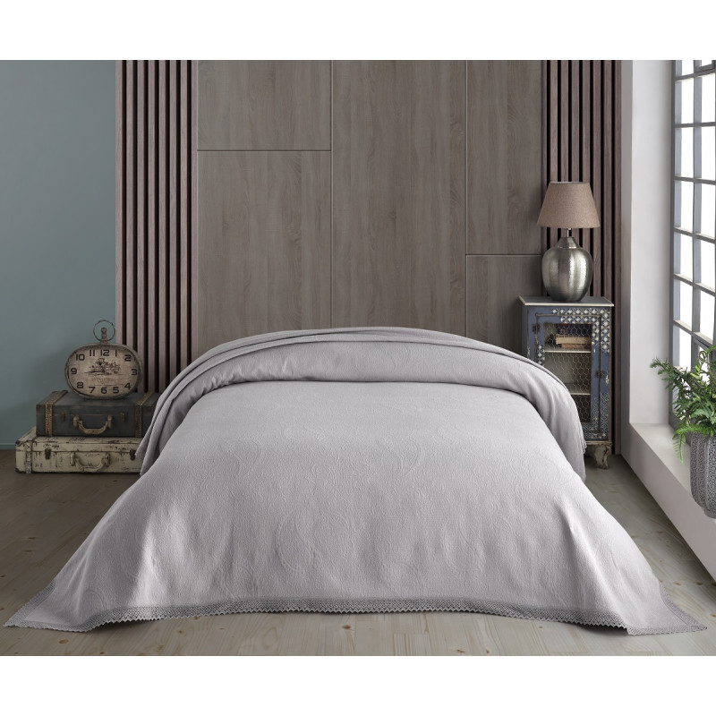 Покрывало Diva София Grey 240x260
