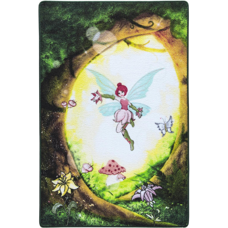 Коврик в детскую комнату Confetti Fairy Forest Yesil 100x150
