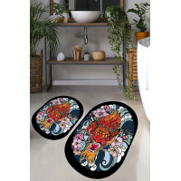 Набір килимків для ванної кімнати Chilai Home   Lakingo  60*100+50*60