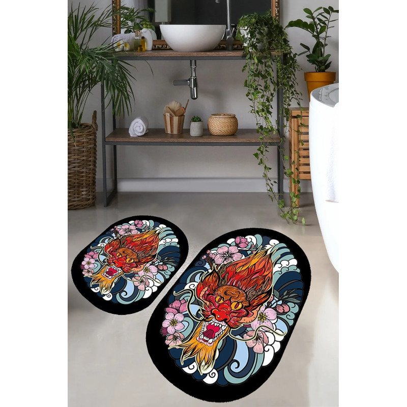 Набор ковриков для ванной комнаты Chilai Home Lakingo 60*100+50*60
