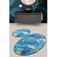 Набор ковриков для ванной Chilai Home MARBLING DJT 60x100+50x60
