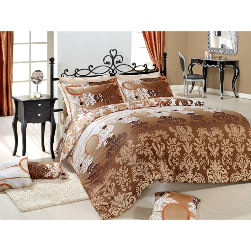 Постельное белье Majoli ранфорс Bianco v1 200x220
