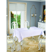 Скатерть Tropik home Paisley White 150x220
