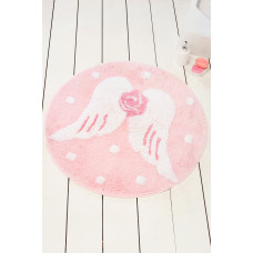 Ванный коврик Chilai Home Melek Pembe Yuvarlak
