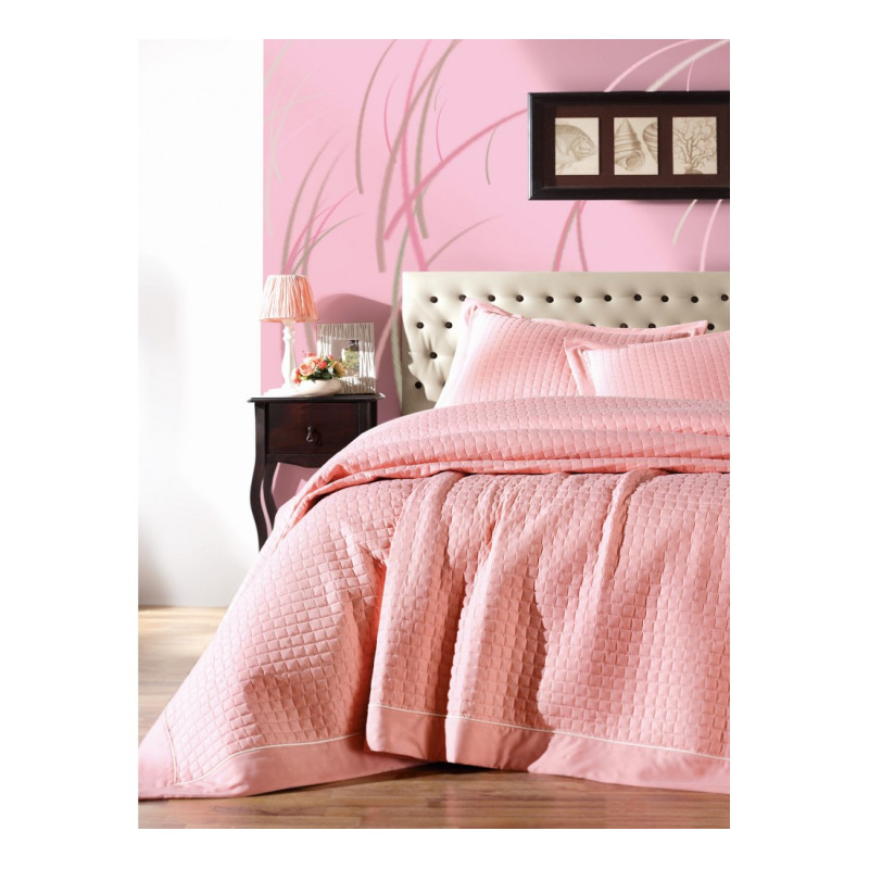 Покрывало Cotton Box Diamond Pudra