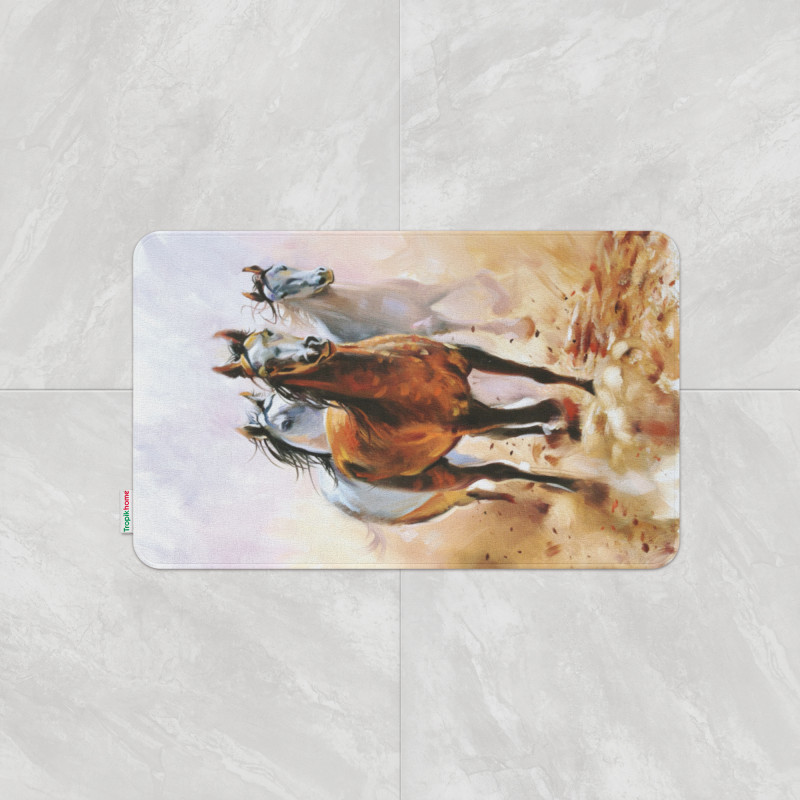 Ванный коврик Tabe Horses 60x100
