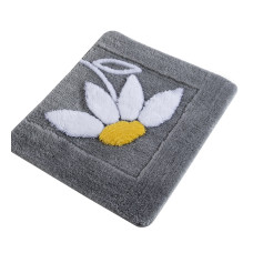 Ванный коврик Chilai Home Daisy Gri 50x60
