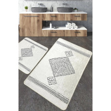 Коврик для ванной комнаты Chilai Home TATIANA 60*100+50*60
