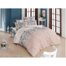 Постельное белье Majoli Sierra v3 Kahve 200x220
