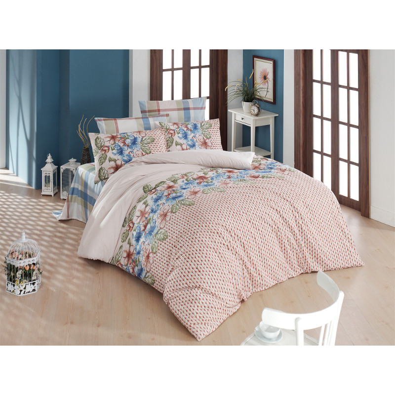 Постельное бельё Majoli Sierra v3 Kahve  200x220