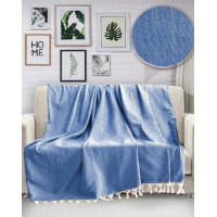 Плед Diva Waves Blue 168x230
