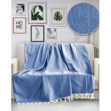 Плед Diva Waves Blue 168x230
