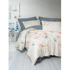 Комплект постельного белья Cotton Box Maritime Kaija Mavi
