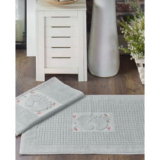 Напольное полотенце Diva Aliya Grey 50x70