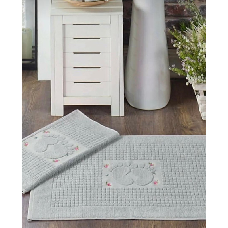 Напольное полотенце Diva Aliya Grey 50x70