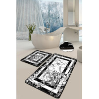 Набір килимків для ванної кімнати Chilai Home Marmor    60*100+50*60