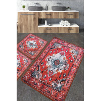 Набір килимків для ванної кімнати Chilai Home AUTHENTIC   60*100+50*60