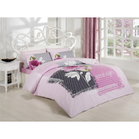 Постельное белье Majoli ранфорс Ornella 200x220
