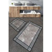 Коврик для ванной комнаты Chilai Home BEJA 60*100+50*60
