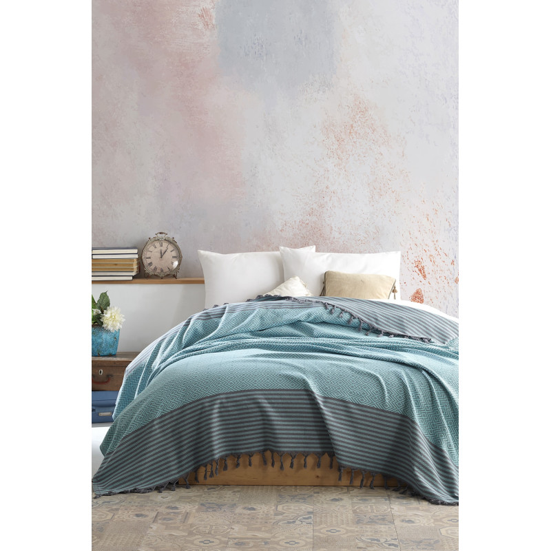 Плед Diva Dreams Изумрудный 205*200
