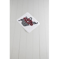 Коврик для ванной Chilai Home Alacati Red 50*60
