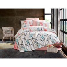 Комплект постельного белья Majoli Alfonso v1 Salmon 200x220