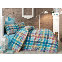 Комплект постельного белья Majoli Мультиколор v1
