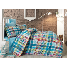 Комплект постельного белья Majoli Мультиколор v1
